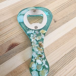 Décapsuleur - Coquillages — décapsuleur en résine époxy fait main, pièce unique
